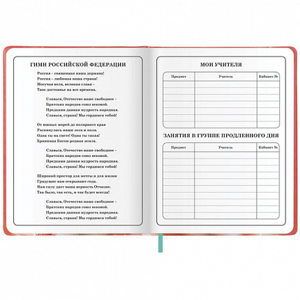 Дневник 1-4 класс 48л, кожзам (твердая с поролоном), печать, аппликация, ЮНЛАНДИЯ, Котик, 107224