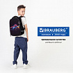 Ранец BRAUBERG LIGHT, 1 отделение, с брелоком, "Яркий дрифт", 36х26х13 см, 272027