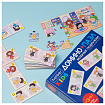 Игра настольная "Домино + пазл", АССОРТИ, 2 сюжета, HATBER
