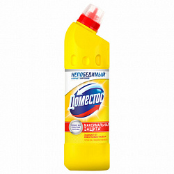 Чистящее средство 500 мл, ДОМЕСТОС "Свежесть цитруса", с отбеливающим эффектом, гель, 3441,3442