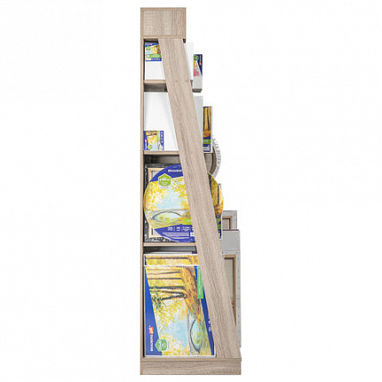 Стойка под холсты напольная BRAUBERG ART, дерево, 180х60х50 см, 505917