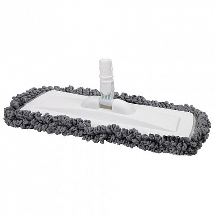 Швабра с распылителем UltraSpray X, 2 насадки из микрофибры объемный ворс, скребок, LAIMA, 609143