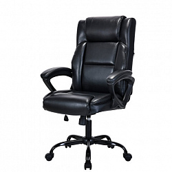 Кресло BRABIX PREMIUM "Oslo EX-549", рециклированная кожа, разборное пятилучие, черное, 532978