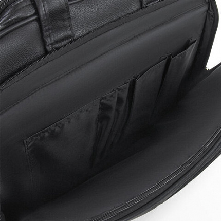 Сумка-портфель BRAUBERG с отделением для ноутбука 15-16", "Favorite", 2 отделения, экокожа, 41х32х12 см, 240399