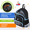 Рюкзак BRAUBERG KIDS PLAY детский, 1 отделение, 3 кармана, "Веселые гонки", 29х23х12 см, 273149
