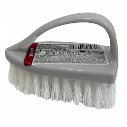 Щетка для одежды/обуви, средняя, 7,5х10,5х5 см, пластик, цвет ассорти, "Утюжок", YORK, 40020