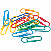 Скрепки STAFF "Manager", 28 мм, цветные, 100 шт., в картонной коробке, 226821