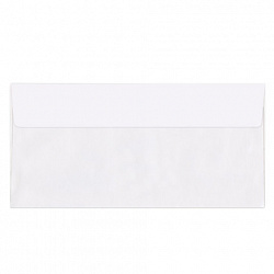 Конверты Е65 (110х220 мм), отрывная лента, 80 г/м2, КОМПЛЕКТ 1000 шт., 41623
