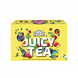 Чай AHMAD "Juicy tea" ассорти 12 вкусов, НАБОР 60 пакетиков, N074