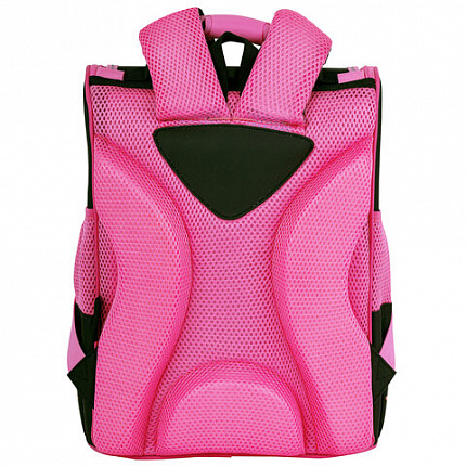 Ранец ПИФАГОР BASIC, 1 отделение, 3 кармана, эргономичная спинка, "Dark kitten", 35х28х18 см, 273134