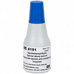 Краска штемпельная NORIS, синяя, 25 мл, (унив. для глянц. бумаги, металла, пластмасс и т.д.), 191Ас