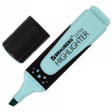 Набор текстовыделителей 12 ЦВЕТОВ на подставке, BRAUBERG "EXTRA", прорезиненный корпус, линия 1-5 мм, 151758