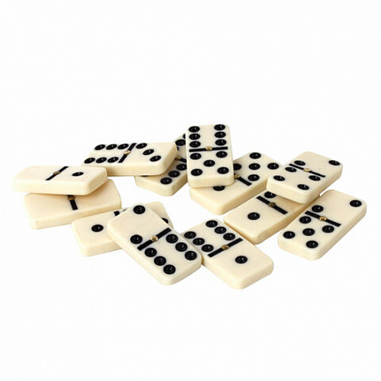 Игра настольная "ДОМИНО", пластиковый кейс, 17х10 см, ЗОЛОТАЯ СКАЗКА, 662296