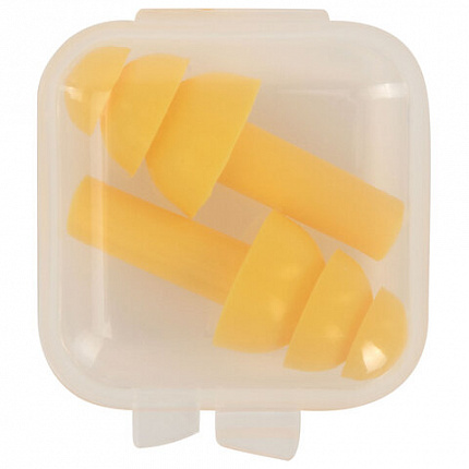 Беруши многоразовые силиконовые без шнурка, 1 пара в контейнере, SNR 37 дБ, RABBITEX (РАББИТЕКС), 671315