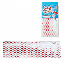 Насадка МОП плоская для швабры/держателя 50 см, микрофибра/абразив (ТИП К), PERKLIN (ПЕРКЛИН), 700985