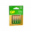 Батарейки КОМПЛЕКТ 4 шт., GP Ultra G-Tech, AA (LR6, 15А), алкалиновые, пальчиковые, 15AUA21-2CRSBC4