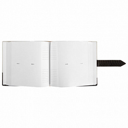 Фотоальбом BRAUBERG на 200 фотографий 10х15 см, под замшу, бумажные страницы, бокс, бежевый с коричневым, 390679