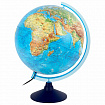 Глобус интерактивный + очки VR, физический / политический, GLOBEN, 32 см, рельефный, с подсветкой, INT13200290