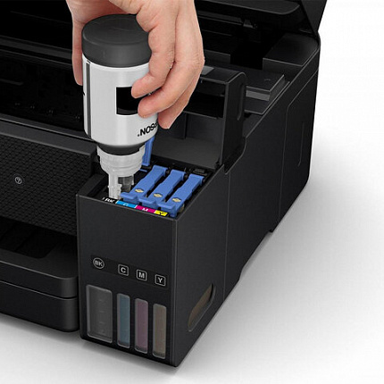 МФУ струйное EPSON L6290 "4 в 1" А4, 33 стр./мин, 4800х1200, ЖК-дисплей, ДУПЛЕКС, АПД, Wi-Fi, с/к, СНПЧ, C11CJ60406