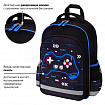 Рюкзак ПИФАГОР SCHOOL, 1 отделение, 3 кармана, "Lucky gamer", 38x28х14 см, 273172