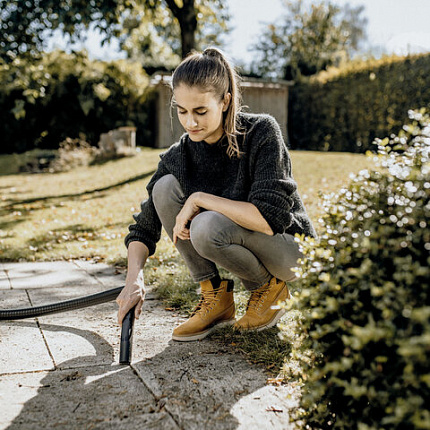 Пылесос хозяйственный KARCHER WD 3 PS, мусоросборник 17л, мощность 1000 Вт, желтый, 1, 1.628-190.0