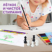 Ластики фигурные ЮНЛАНДИЯ "Шахматы" НАБОР 6 шт., черно-белые, 229593.