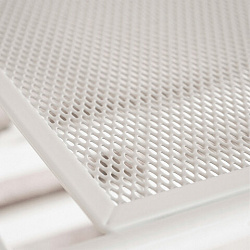 Вешалка настенная с полкой 2 яруса "Торонто-22", 585х670х270 мм, 9 крючков, металл, белая, ВСПТ22 Б