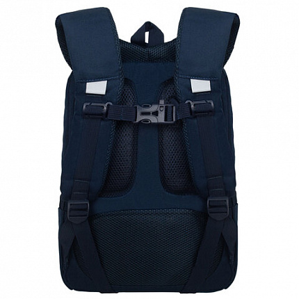 Рюкзак GRIZZLY школьный, анатомическая спинка, 2 отделения, для девочек, "VELVET BOW", 39х26х17 см, RG-566-5/2