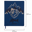 Дневник 1-11 класс 48 л., кожзам (гибкая), термотиснение, фольга, BRAUBERG, "МЕДВЕДЬ", 105969
