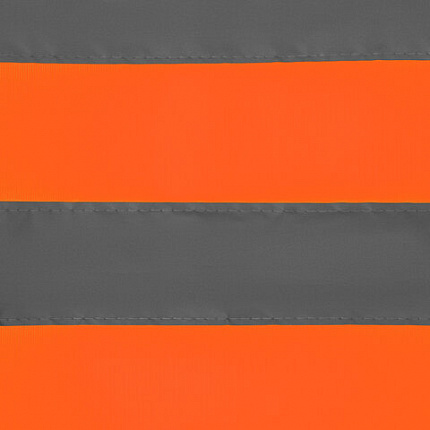 Жилет сигнальный, 2 светоотражающие полосы, ОРАНЖЕВЫЙ, XL (52-54), ГРАНДМАСТЕР, 610886