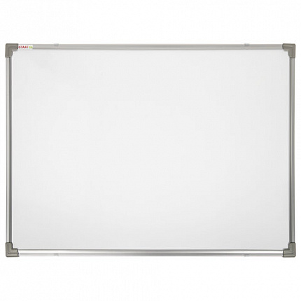 Доска магнитно-маркерная 60х90 см, металлическая рамка, STAFF ECO, 238137