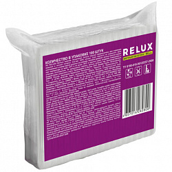 Ватные палочки 100 шт., RELUX, пакет, 1205