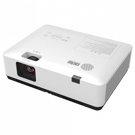 Проектор CACTUS CS-S1.WT, 3 LCD, 1024x768, 16:9, 4:3, 34000 лм, 15000:1, 3,06 кг