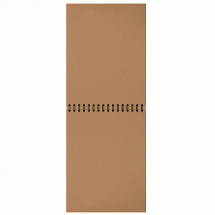 Альбом для рисования, крафт-бумага 140 г/м2, 147х205 мм, 30 л., спираль, BRAUBERG ART CLASSIC, 105915