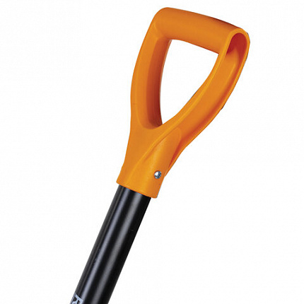 Лопата прямоугольная стальная 19х27 см, ОБЩАЯ ДЛИНА 115 см, черенок сталь, V-ручка, RABBITEX (РАББИТЕКС) "STRONG METAL", 700480