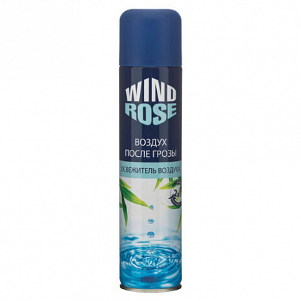 Освежитель воздуха аэрозольный 300 мл, WIND ROSE "Воздух после грозы", СИБИАР, 5-02.10.007.06