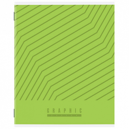 Тетрадь А5, 48 л., STAFF, скоба, клетка, офсет №2 ЭКОНОМ, обложка картон, ЯРКАЯ, 405624