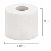 Бумага туалетная, спайка 8 шт., 3-слойная (8х16,5 м) Papia Professional, белая, 5080998