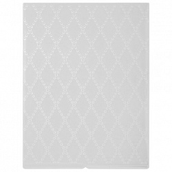 Клише для тиснения 3D "Ромбы" для Машинки для тиснения ОС-5, 108х146 мм, ОСТРОВ СОКРОВИЩ, 663801, 862-024