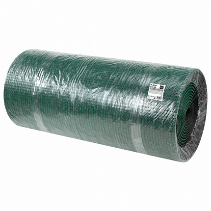 Коврик ДОРОЖКА 0,9х10 м, "ТРАВКА" ЗЕЛЕНЫЙ пластиковый грязезащитный, щетина 10 мм, LAIMA EXPERT, 701071