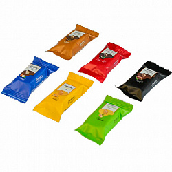 Конфеты мини-вафли в индивидуальной упаковке SORBON "Ассорти Радуга", 300 г