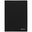Папка 40 вкладышей BRAUBERG "Office", черная, 0,6 мм, 271327