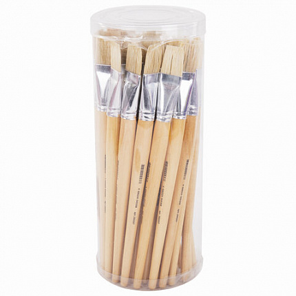 Кисть BRAUBERG, щетина, плоская, № 22, 200207