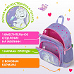 Рюкзак BRAUBERG KIDS PLAY детский, 1 отделение, 3 кармана, "Очаровательная зайка", 29х23х12 см, 271390