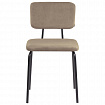 Стулья BRABIX "Dream CF-090", КОМПЛЕКТ 4 шт., черный каркас, ткань бежевая, 533251