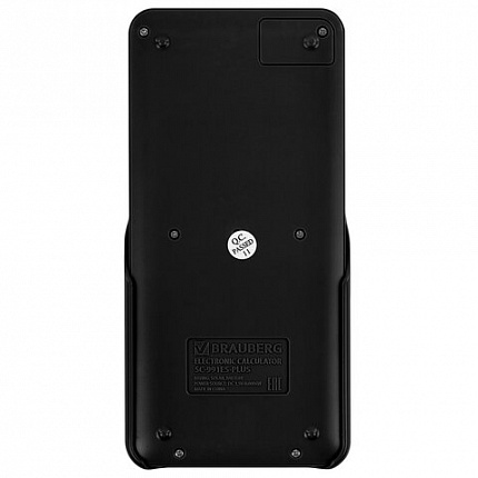 Калькулятор инженерный BRAUBERG SC-991ES-PLUS-BK (164х80 мм), 552 функции, 10+2 разряда, ЧЕРНЫЙ, 272651
