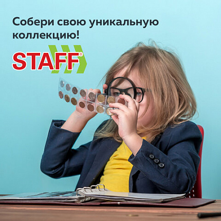 Листы-вкладыши для альбома "OPTIMA" на 2 боны (купюры), КОМПЛЕКТ 10 шт., 200х250 мм, ПВХ, STAFF, 238081