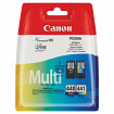 Картридж струйный CANON (PG-440/CL-441) PIXMA MG2140/MG3140, оригинальный КОМПЛЕКТ 2 цвета, 180 страниц, 5219B005