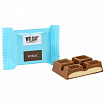 Шоколад порционный WELDAY (ВЭЛДЭЙ), ассорти 6 вкусов, 810 г (54 плитки по 15 г), пакет, 622409