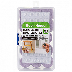 Накладки-протекторы для мебели самоклеящиеся НАБОР 100 предметов, BoomHouse, 701832